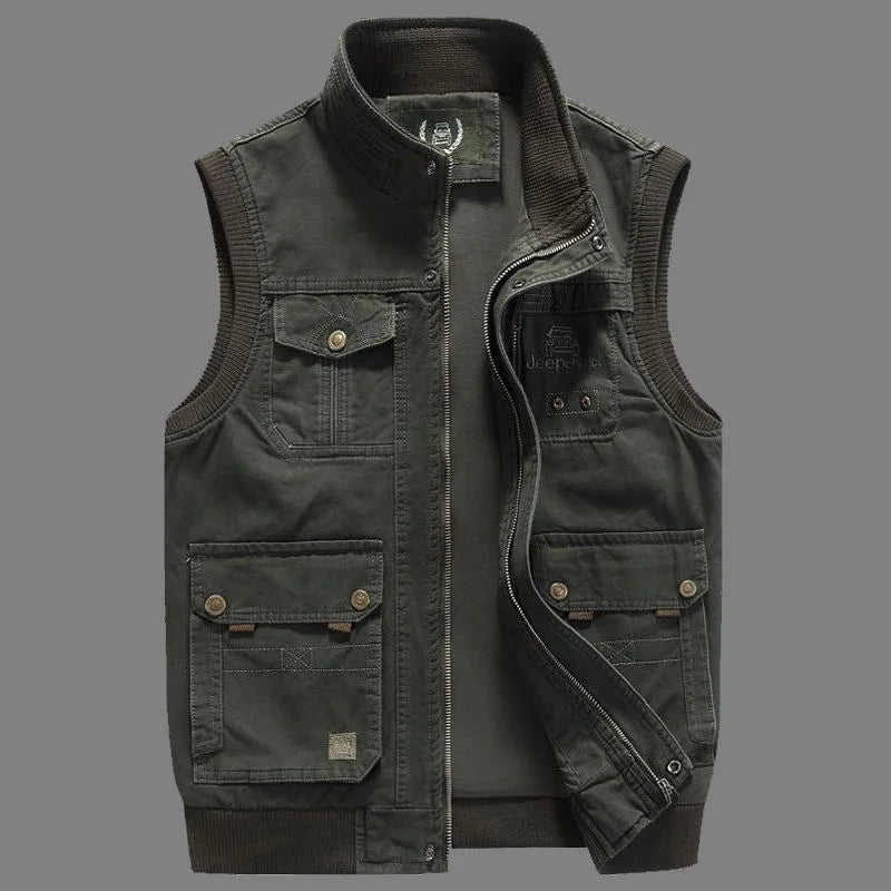 Sophian - Comodo Gilet Con Tante Tasche