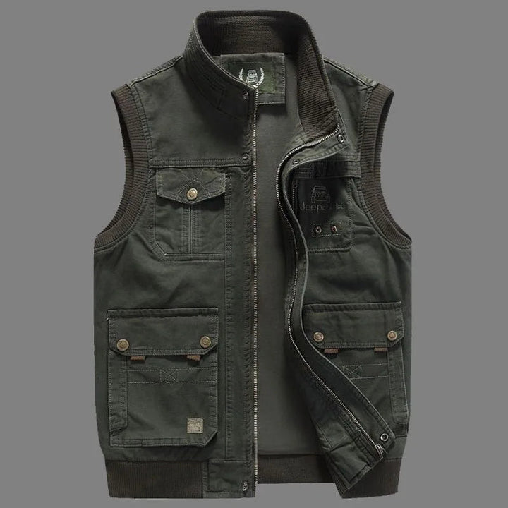 Sophian - Comodo Gilet Con Tante Tasche