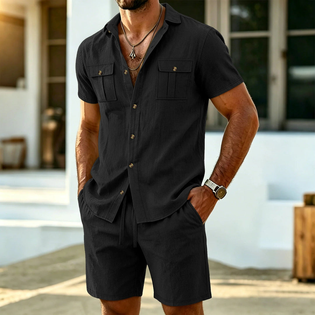 Jalo - Set Casual In Iino a Due Pezzi