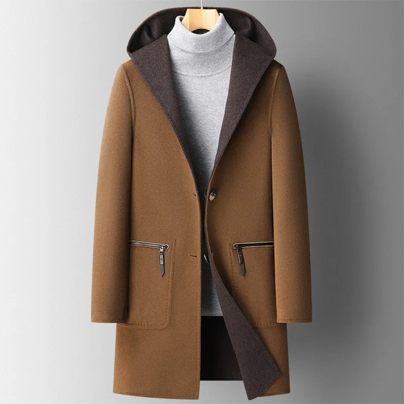 Teagan - Cappotto Di Lana Con Cappuccio