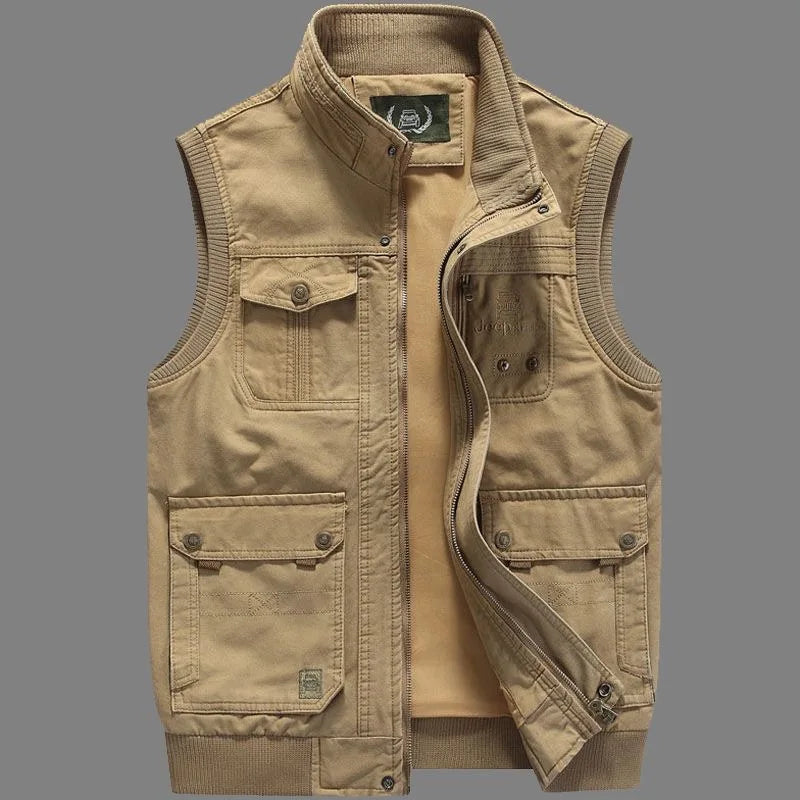 Sophian - Comodo Gilet Con Tante Tasche
