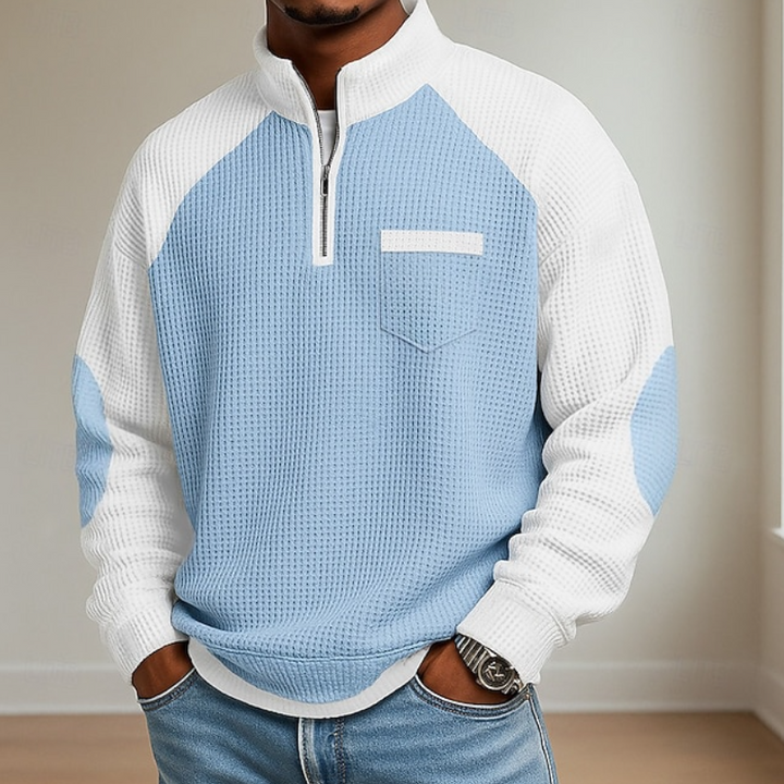 Lewiss - Maglione Con Collo Alto E Chiusura a Zip