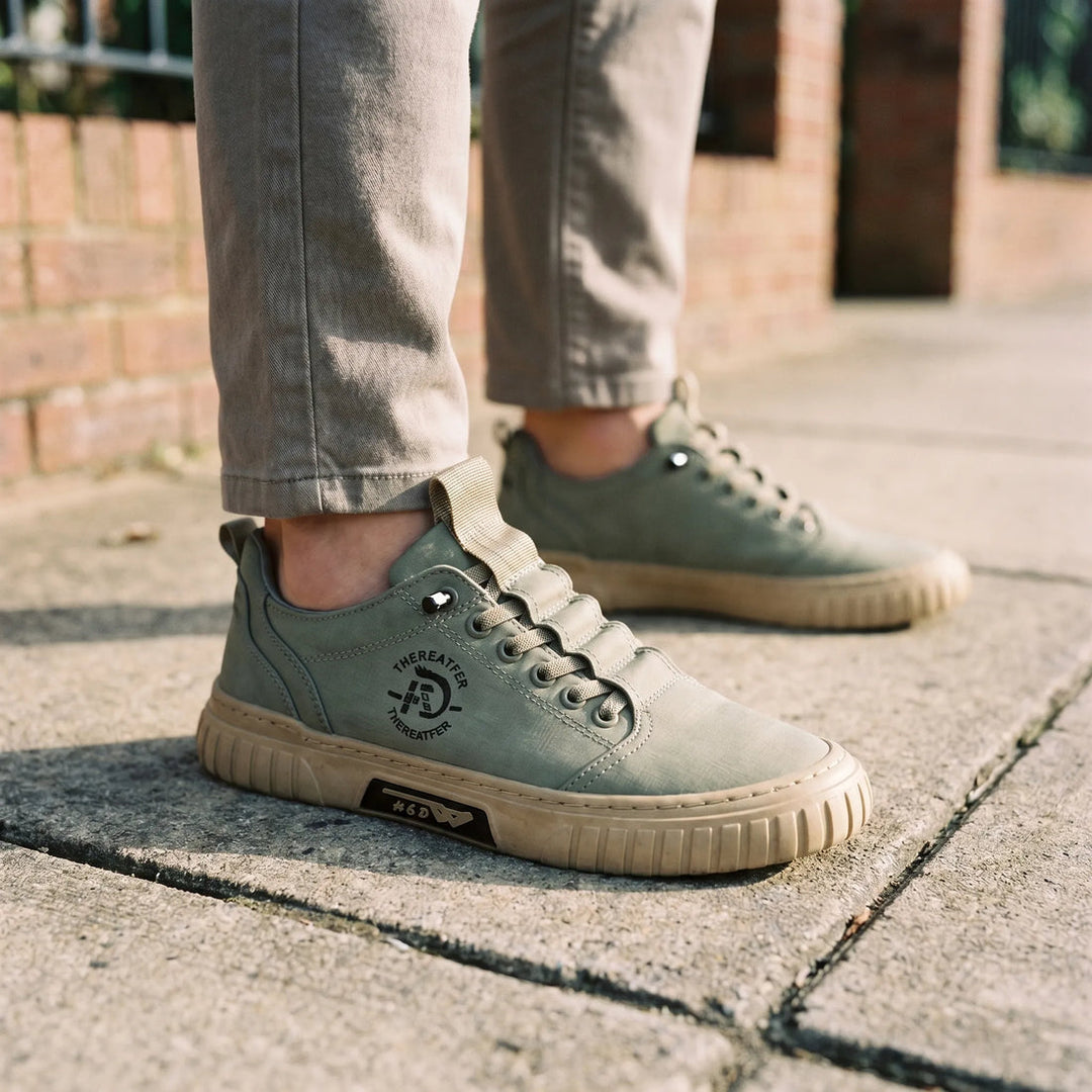 Rahal - Sneakers in Pelle Scamosciata Con Lacci