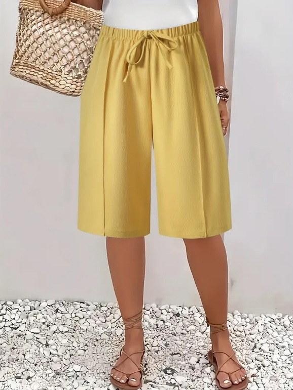 Piranda - Pantaloncini Eleganti Con Elastico in Vita