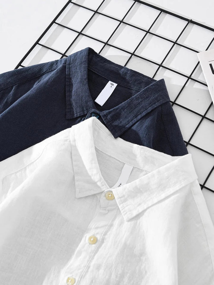 Rustam - Camicia a Maniche Lunghe Con Colletto E Tasca