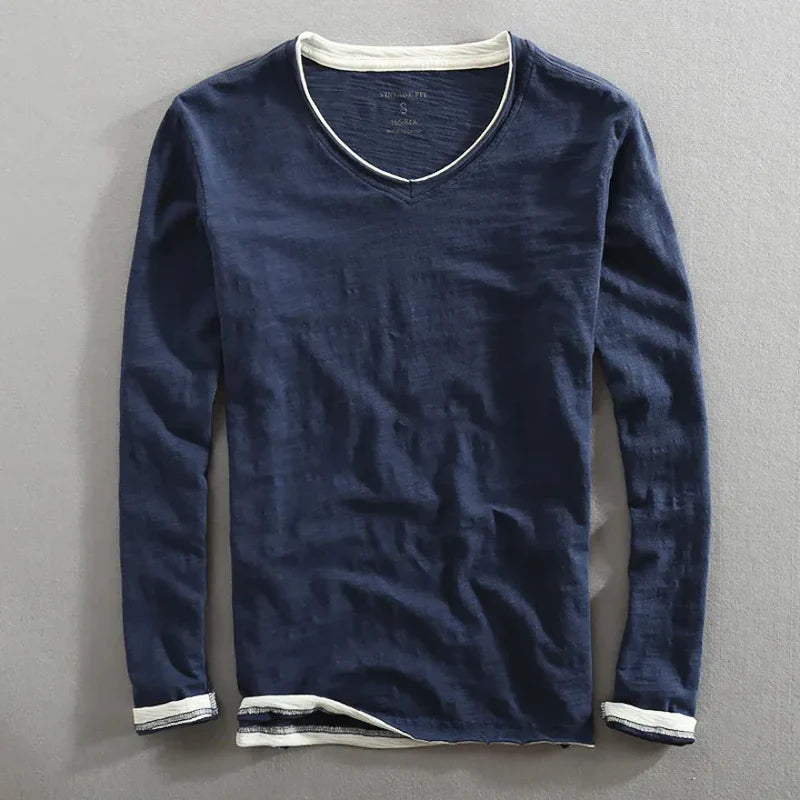 Roderick - Camicia A Maniche Lunghe In Cotone