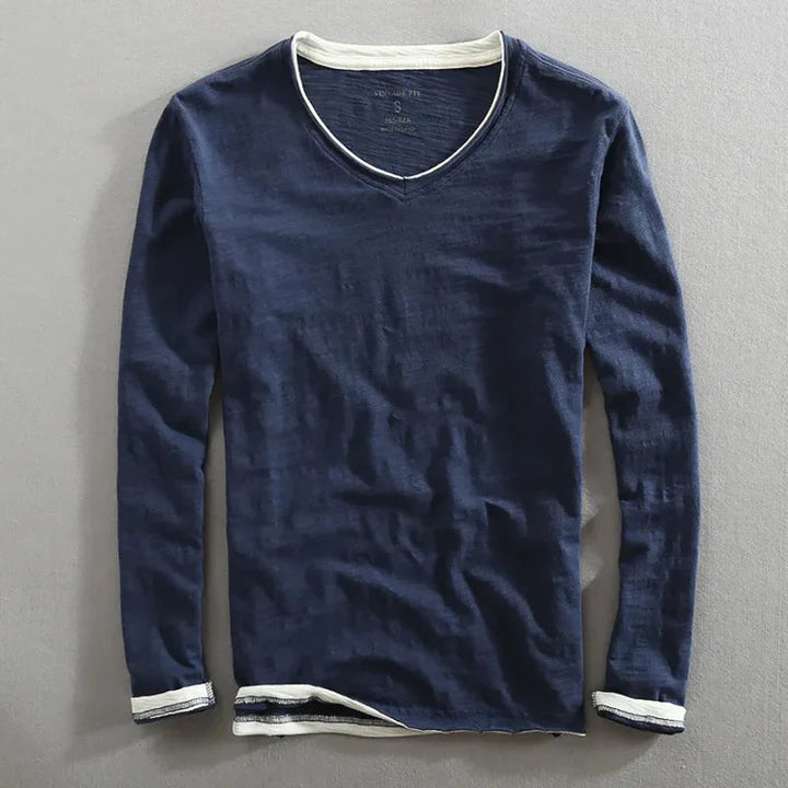 Roderick - Camicia A Maniche Lunghe In Cotone