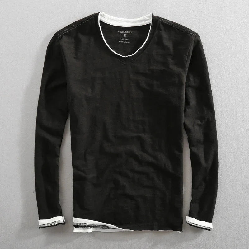 Roderick - Camicia A Maniche Lunghe In Cotone