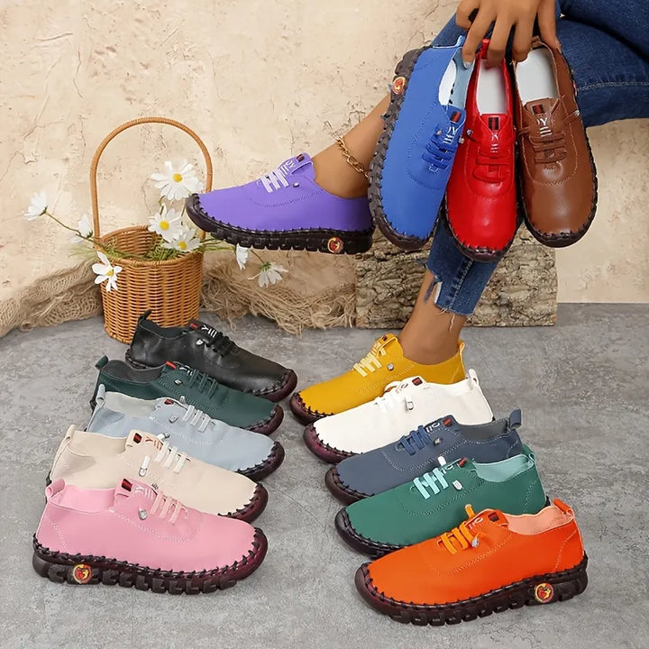 Hilga - Scarpe da Ginnastica Con Lacci e Suola Flessibile