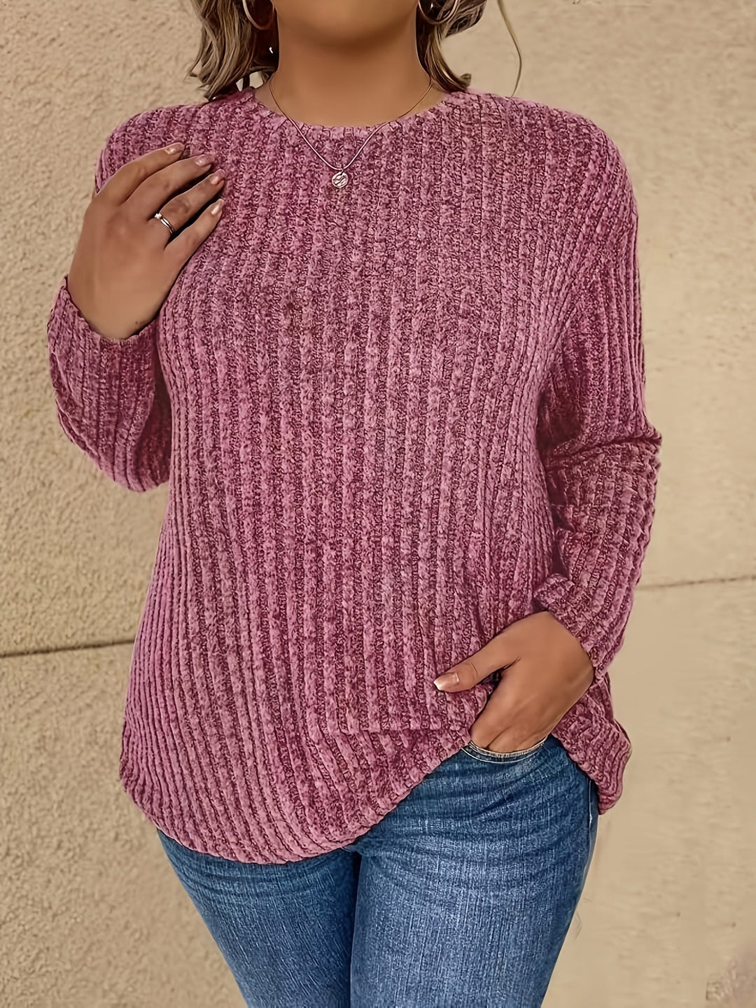 Katiya - Maglione Casual Ampio E a Maniche Lunghe