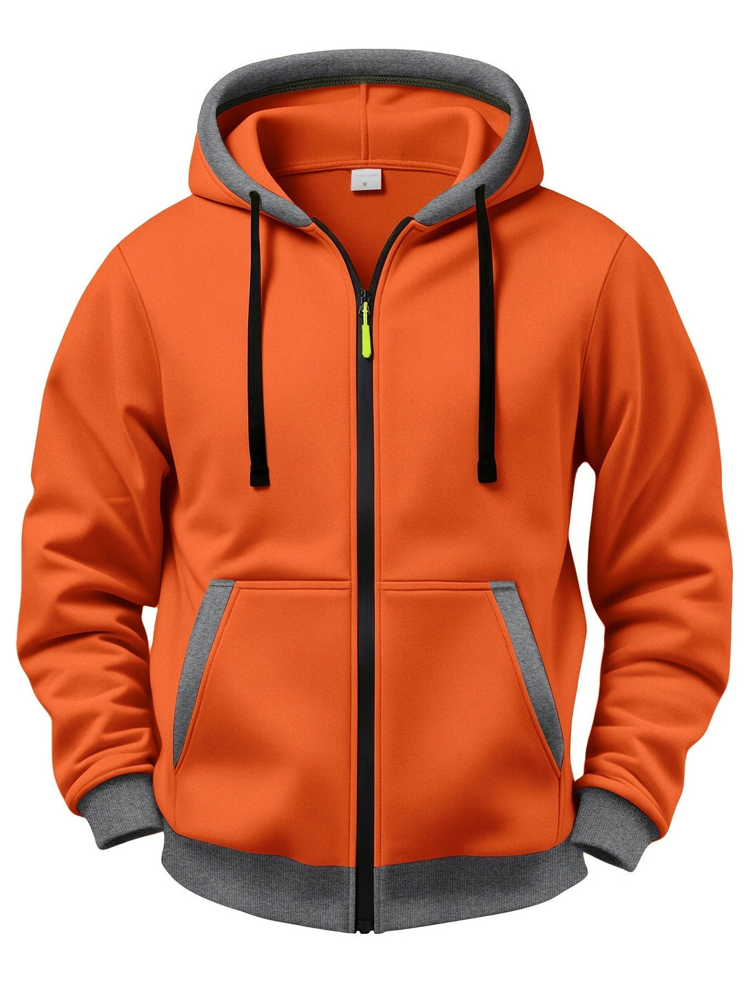 Mussoline - Maglia Invernale Casual a Maniche Lunghe Con Cappuccio E Cerniera