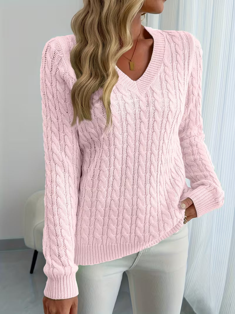 Lenea - Maglione a Maniche Lunghe Con Motivo a Trecce