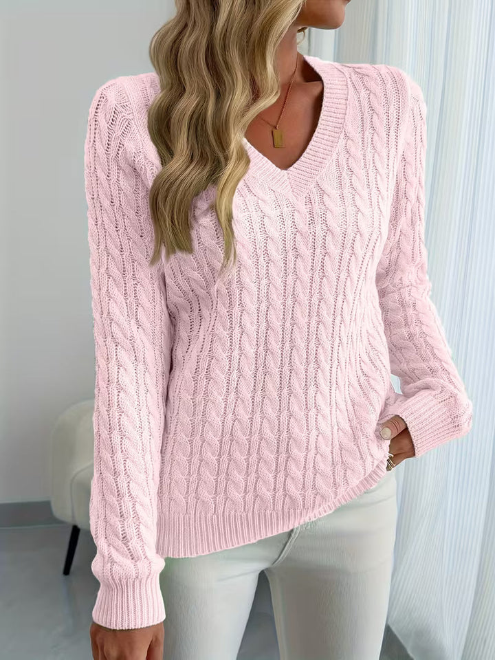 Lenea - Maglione a Maniche Lunghe Con Motivo a Trecce