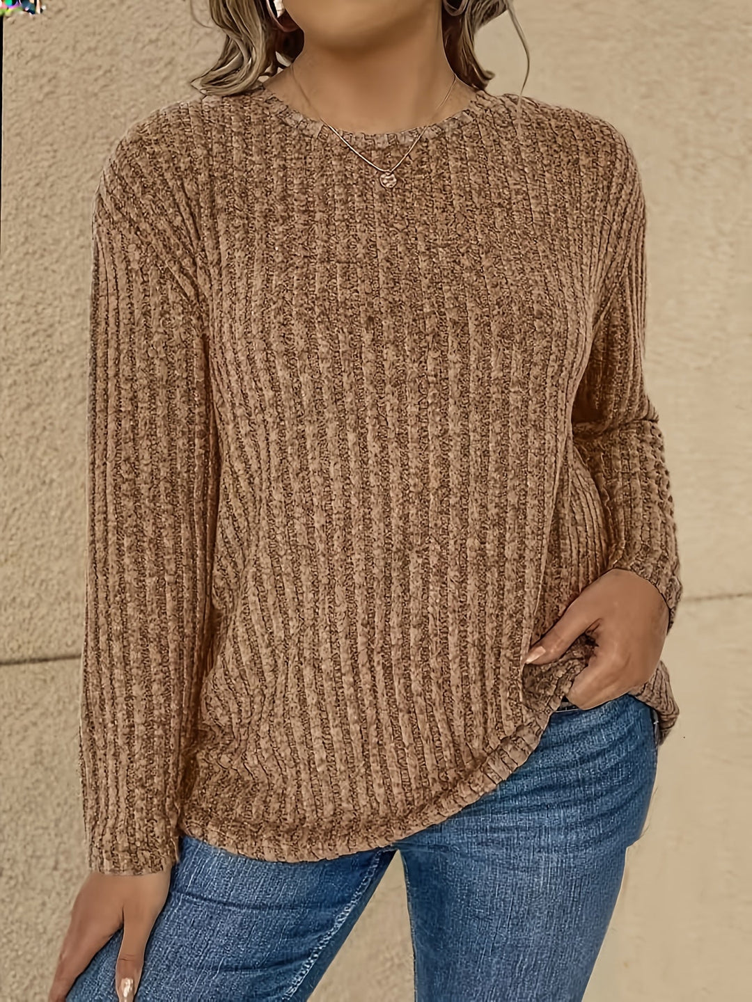 Katiya - Maglione Casual Ampio E a Maniche Lunghe