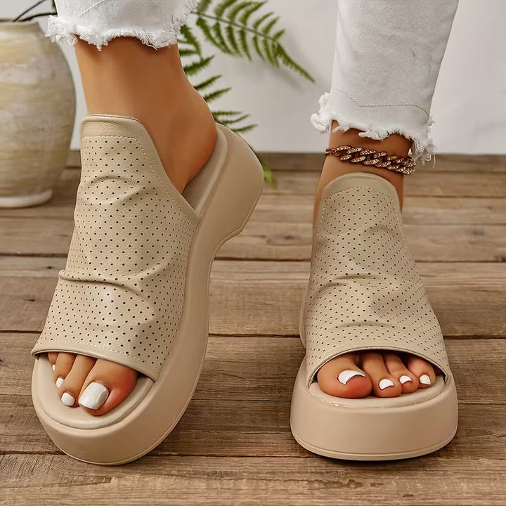 Sofya - Pantofole Con Plateau