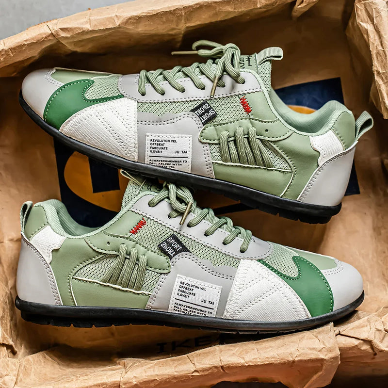 Yussuf - Sneakers Casual Con Pannelli Laterali Testurizzati