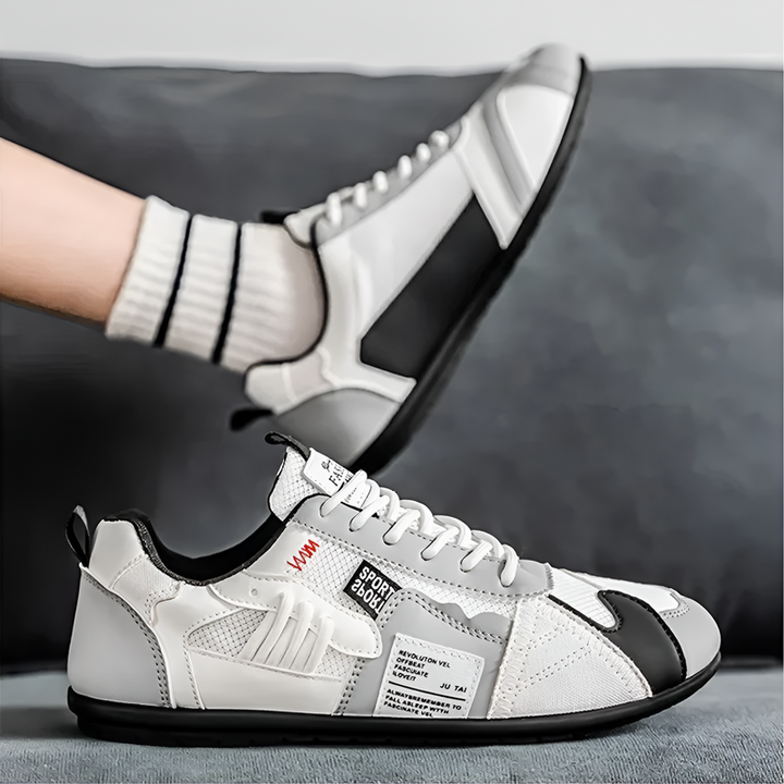 Yussuf - Sneakers Casual Con Pannelli Laterali Testurizzati