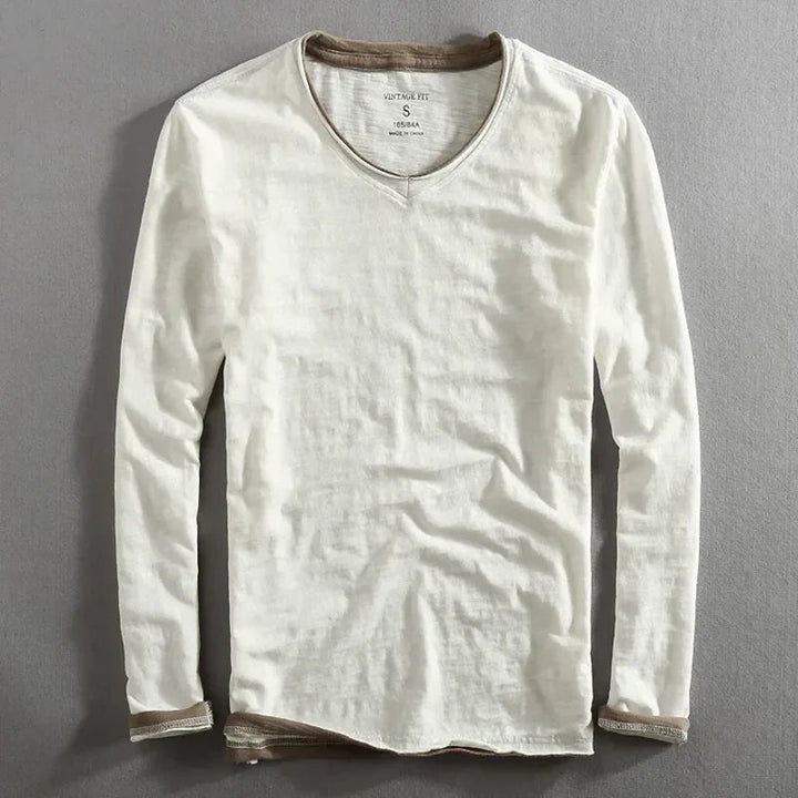 Roderick - Camicia A Maniche Lunghe In Cotone