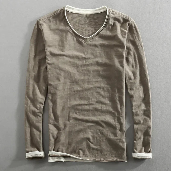 Roderick - Camicia A Maniche Lunghe In Cotone