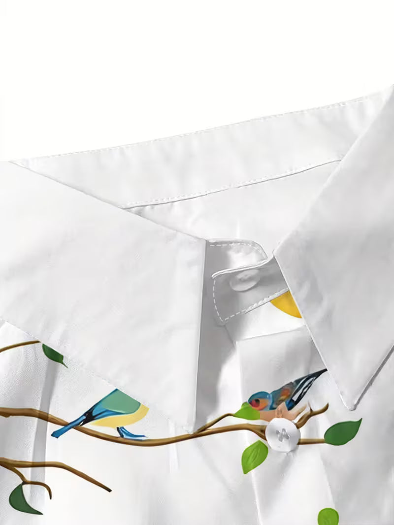 Joena - Camicia Stampata a Maniche Lunghe