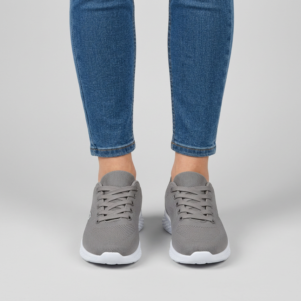 Alixia - Sneakers Comode Con Lacci