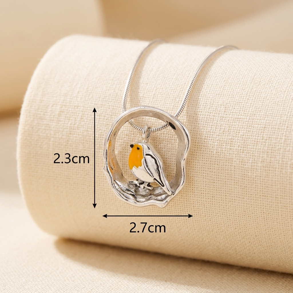 Lien -  Collana Con Ciondolo Robin