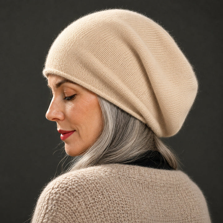 Leloni - Comodo Berretto in Cashmere