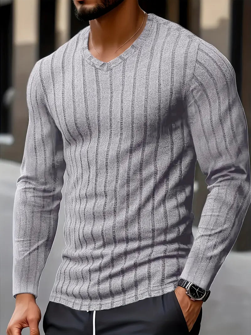 Zavala - Camicia Casual a Maniche Lunghe