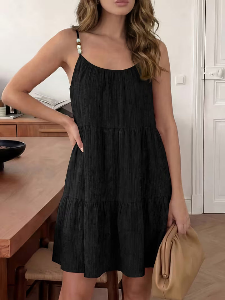 Masley - Miniabito Dalla Vestibilità Ampia Con Spalline Sottili