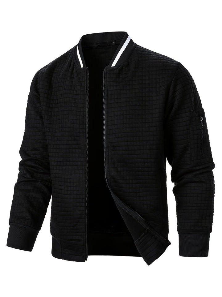 Benjie - Giacca Cardigan Con Collo Rialzato E Chiusura a ZIP