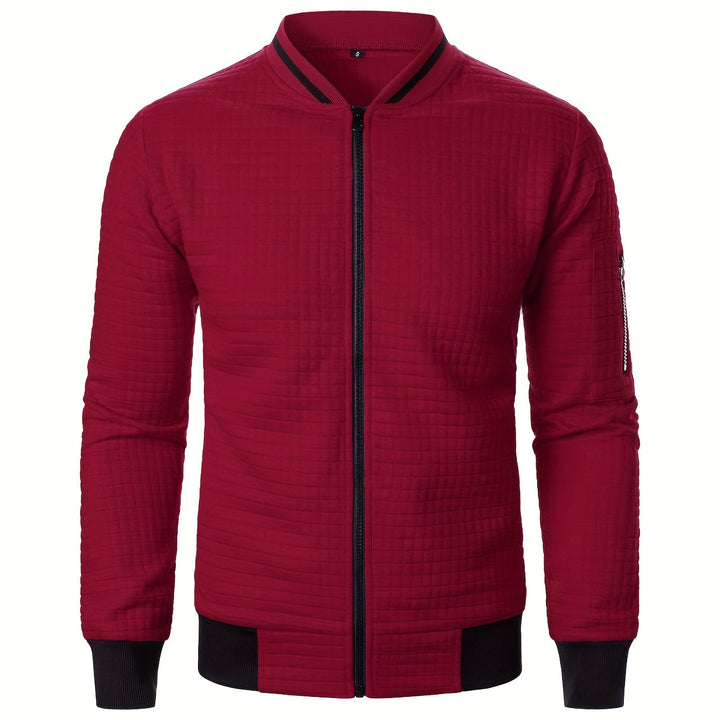 Benjie - Giacca Cardigan Con Collo Rialzato E Chiusura a ZIP