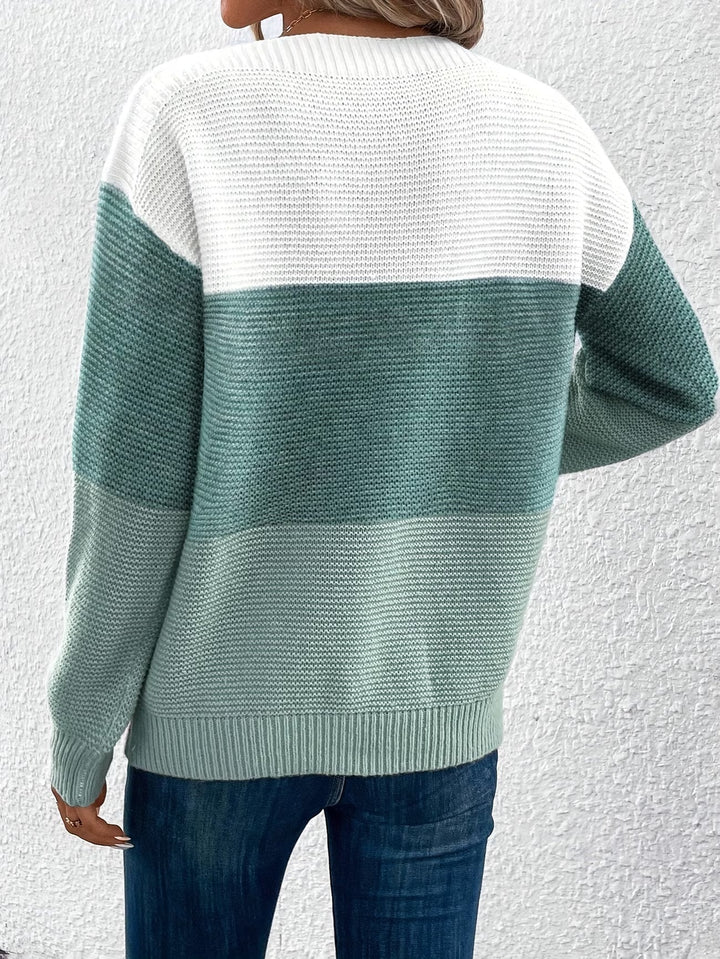 Faria - Elegante Maglione a Maniche Lunghe