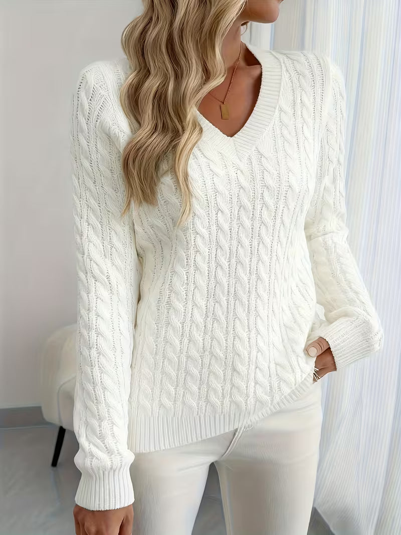 Lenea - Maglione a Maniche Lunghe Con Motivo a Trecce