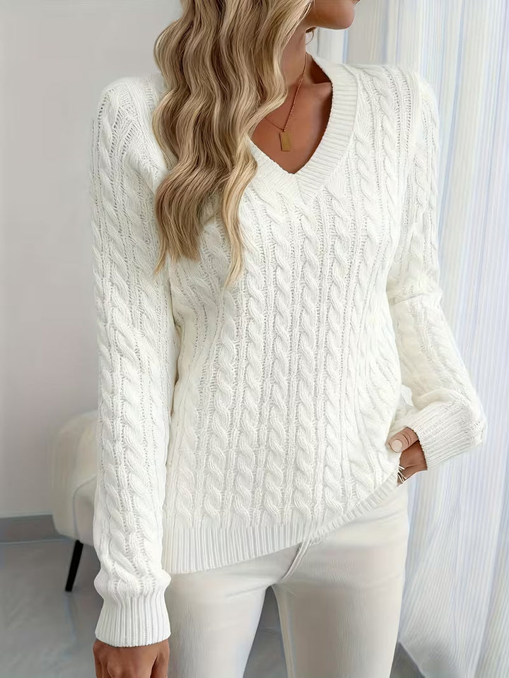 Lenea - Maglione a Maniche Lunghe Con Motivo a Trecce