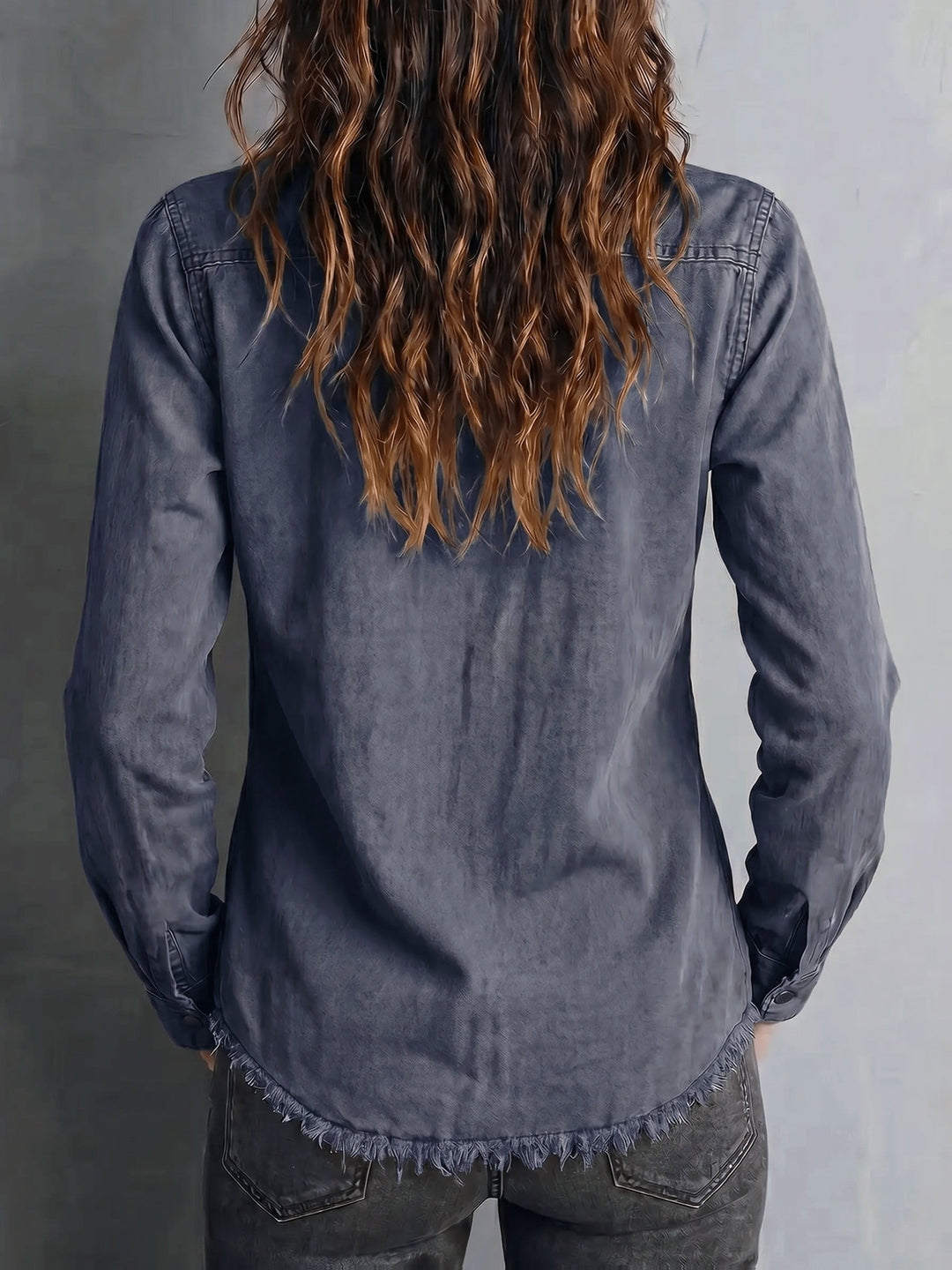 Blazka - Camicia Elegante Con Bottoni Sul Davanti E Taschino