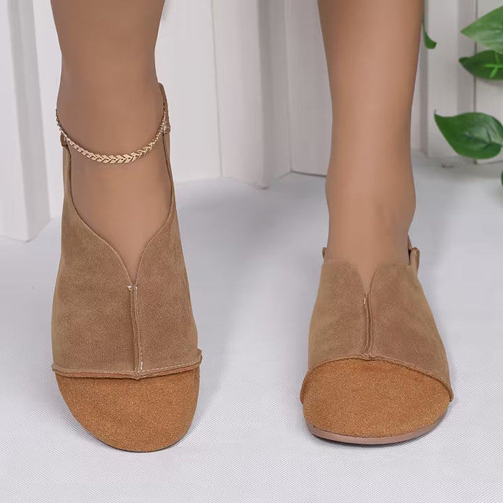 Bethan - Scarpe Basse Flessibili e Pieghevoli Con Punta Quadrata