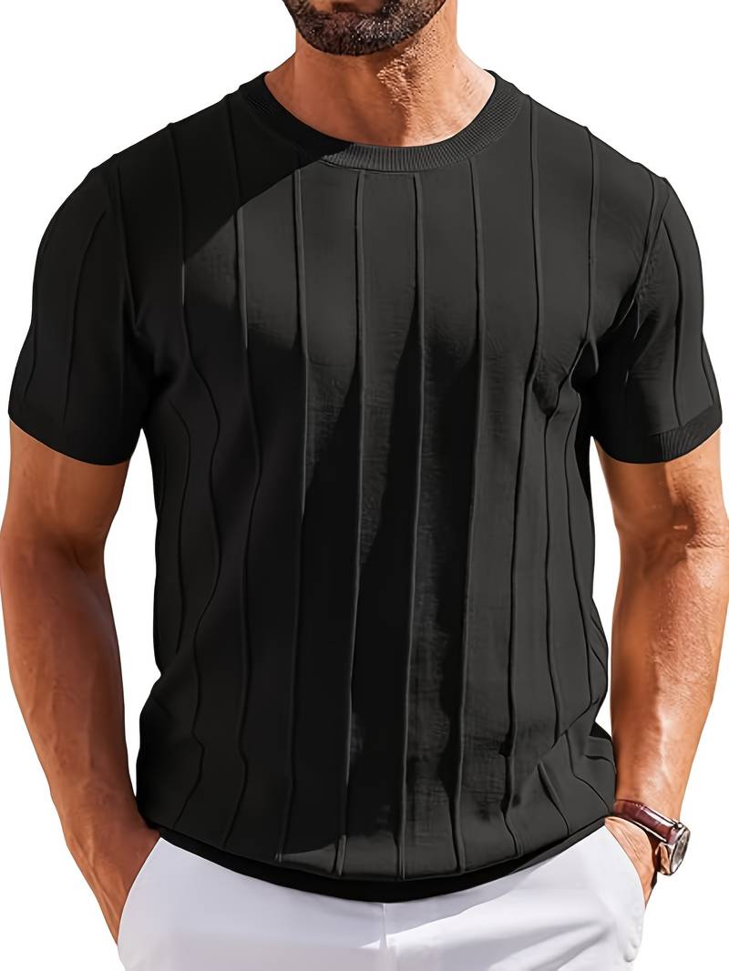 Sang - Maglietta Estiva in Maglia a Girocollo