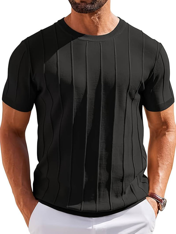 Sang - Maglietta Estiva in Maglia a Girocollo