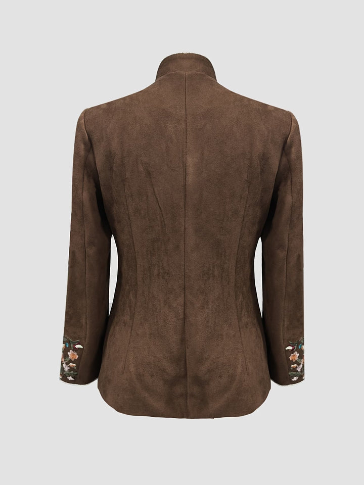 Anisaa - Giacca Elegante Con Collo Alto