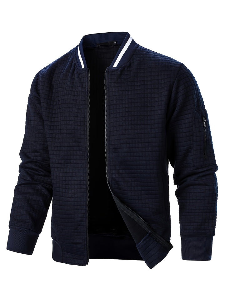 Benjie - Giacca Cardigan Con Collo Rialzato E Chiusura a ZIP
