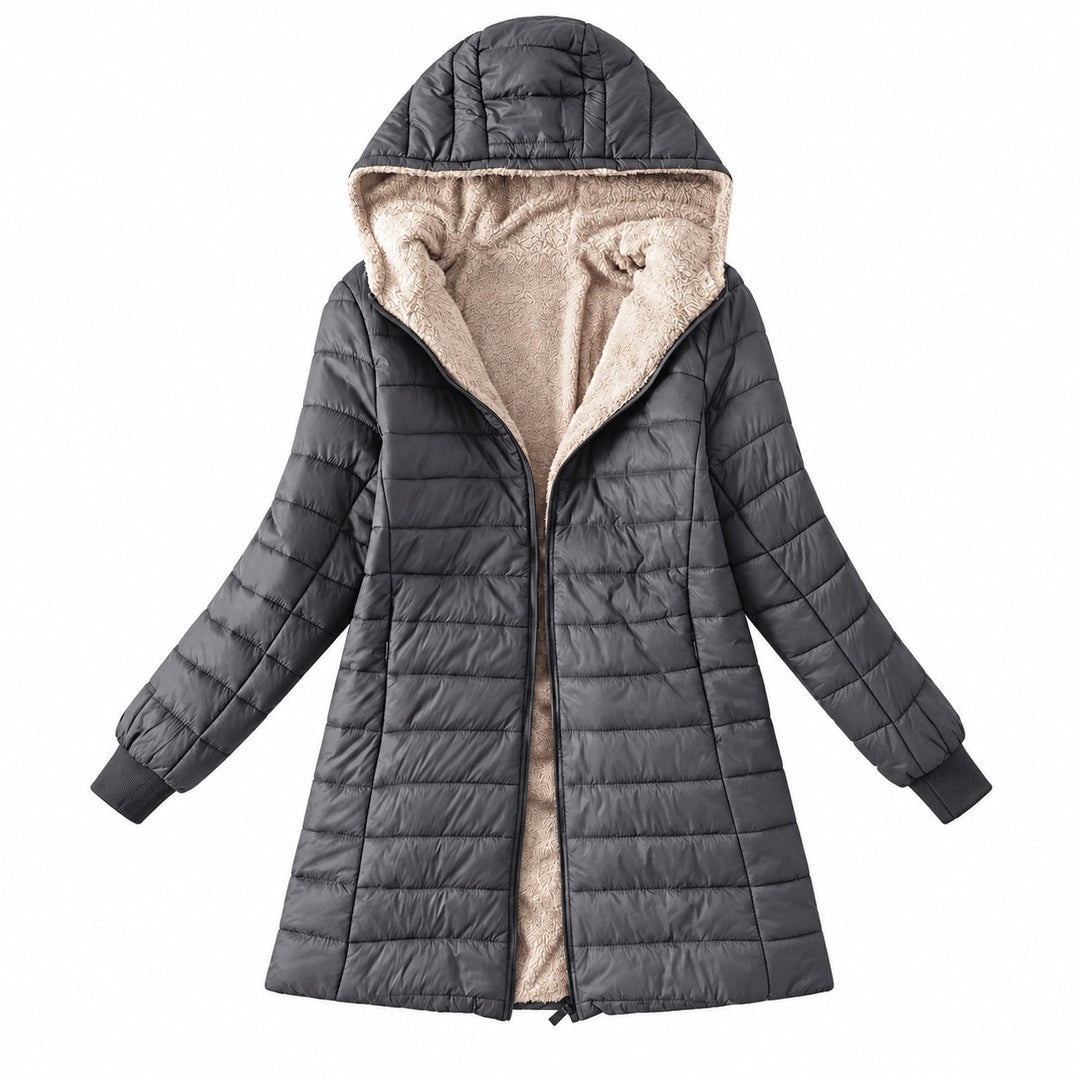 Mercy - Cappotto Invernale Foderato Con Cappuccio