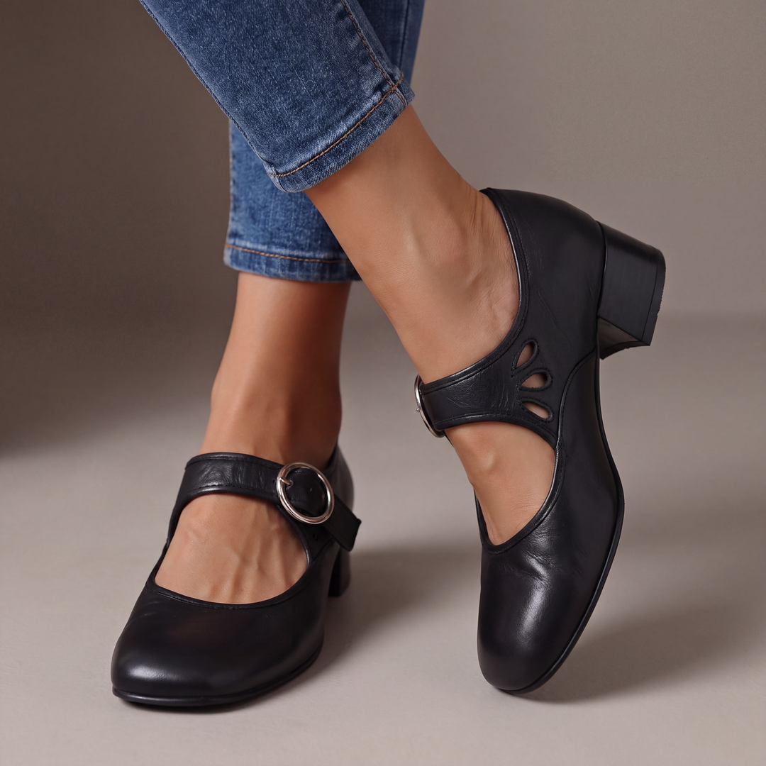 Kausar - Scarpe Comode in Pelle