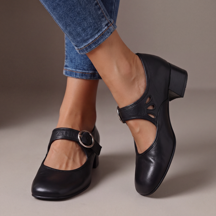 Kausar - Scarpe Comode in Pelle