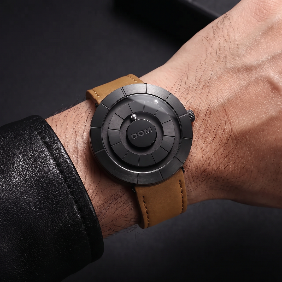 Shoib - Orologio Con Indicazione Dell'ora E Perla Magnetica