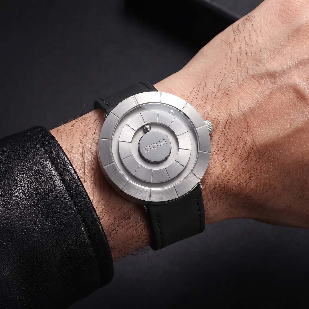 Shoib - Orologio Con Indicazione Dell'ora E Perla Magnetica