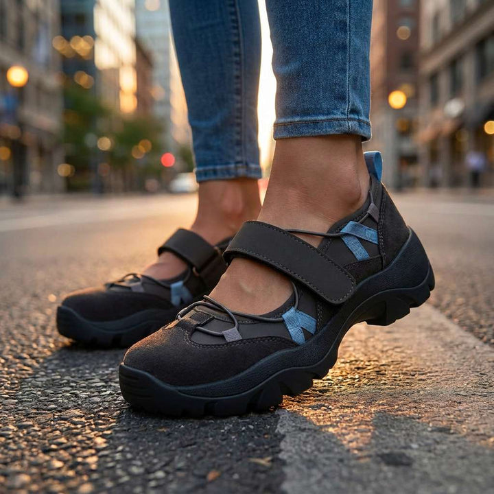 Vinilia - Sneakers Dal Profilo Massiccio Con Cinturino Regolabile