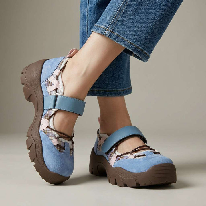 Vinilia - Sneakers Dal Profilo Massiccio Con Cinturino Regolabile