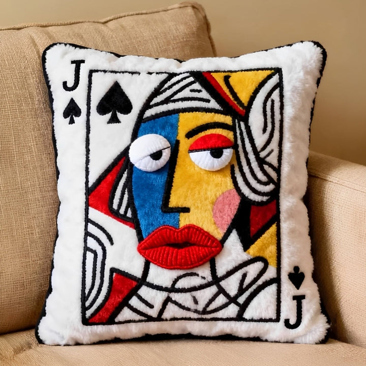 CrownPillow - Cuscino a Forma Di Picche In Peluche