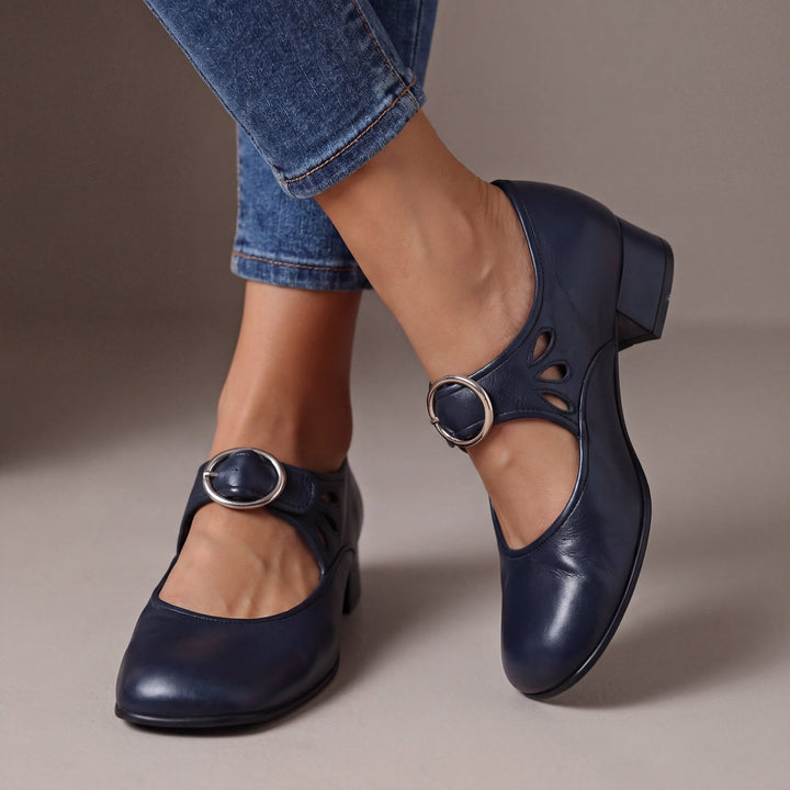 Kausar - Scarpe Comode in Pelle