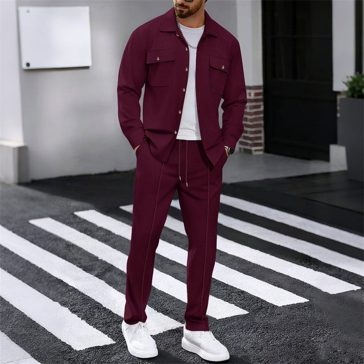Gustave - Set Composto Da Camicia a Maniche Lunghe E Pantaloni